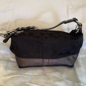 Mini Coach black hand bag